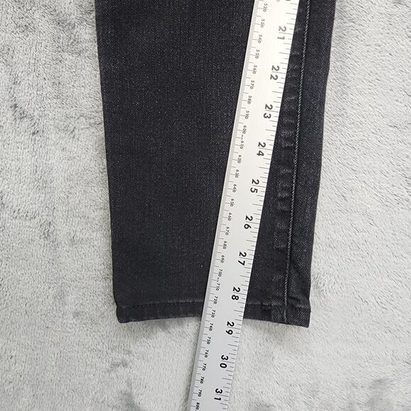 Jessica Simpson Jeans Womens 10 Washed Black High Rise Skinny Stretch Denim - Picture 9 of 11